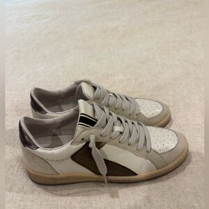 Womens Shu Shop Salma Pewter Sneakers